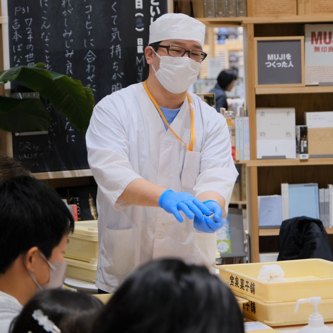 【堺北花田】和菓子づくりのワークショップを開催しました｜イベントレポート