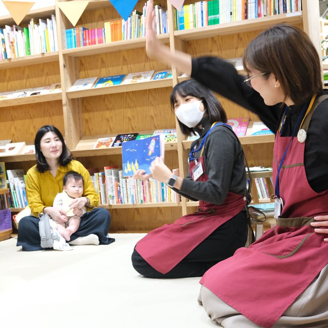 【堺北花田】秋を楽しむ絵本読み聞かせ＆ 足型アートをつくろう｜イベントレポート