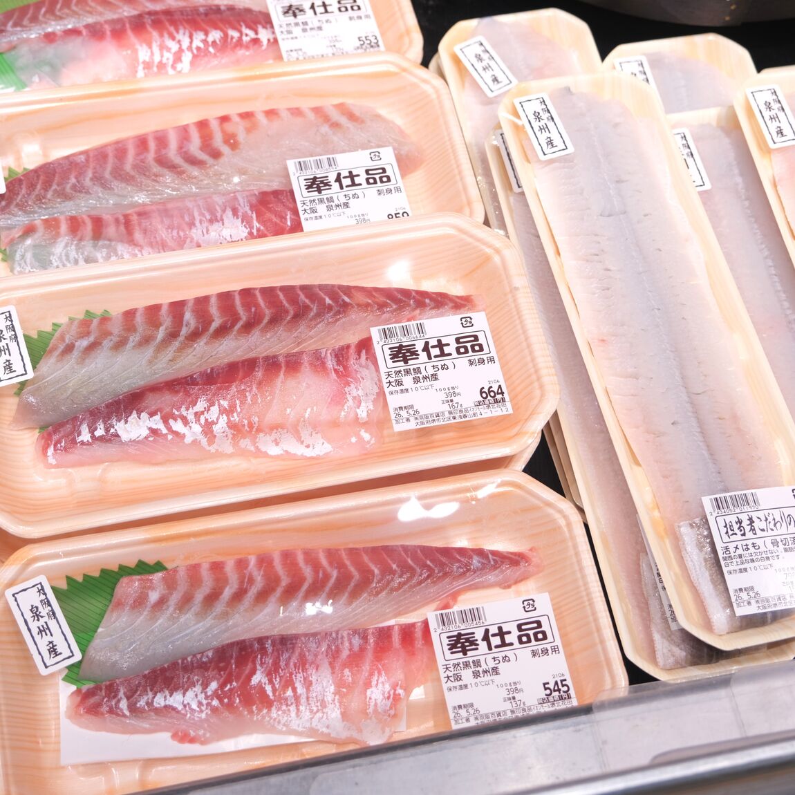【堺北花田】大阪・泉州のお魚入荷しています｜鮮魚売場から