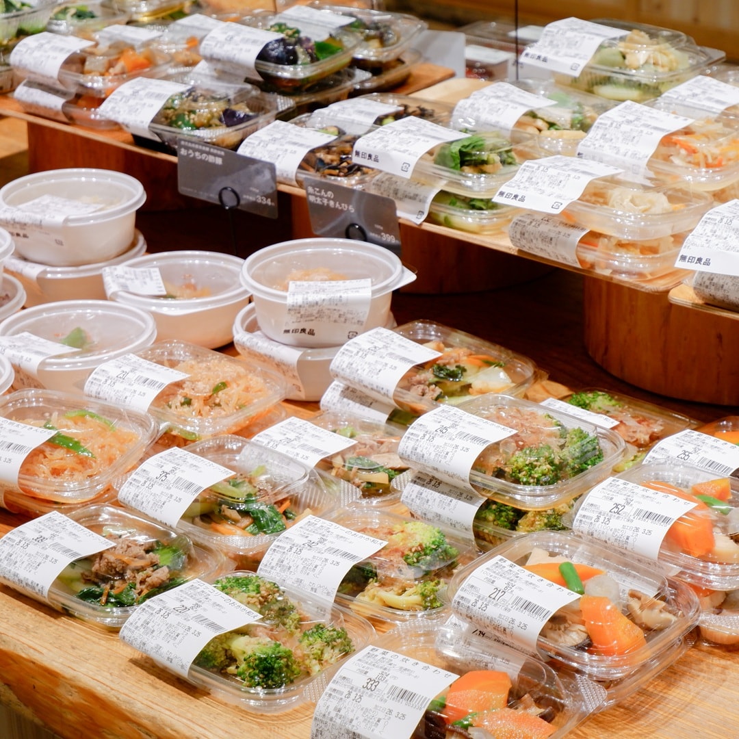 【京都山科】桜と味わうテイクアウトグルメ｜食品売り場