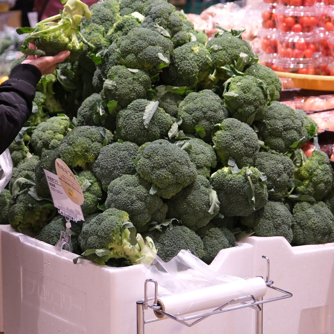 【堺北花田】林田商店さんの市場まつり開催中｜青果売場から