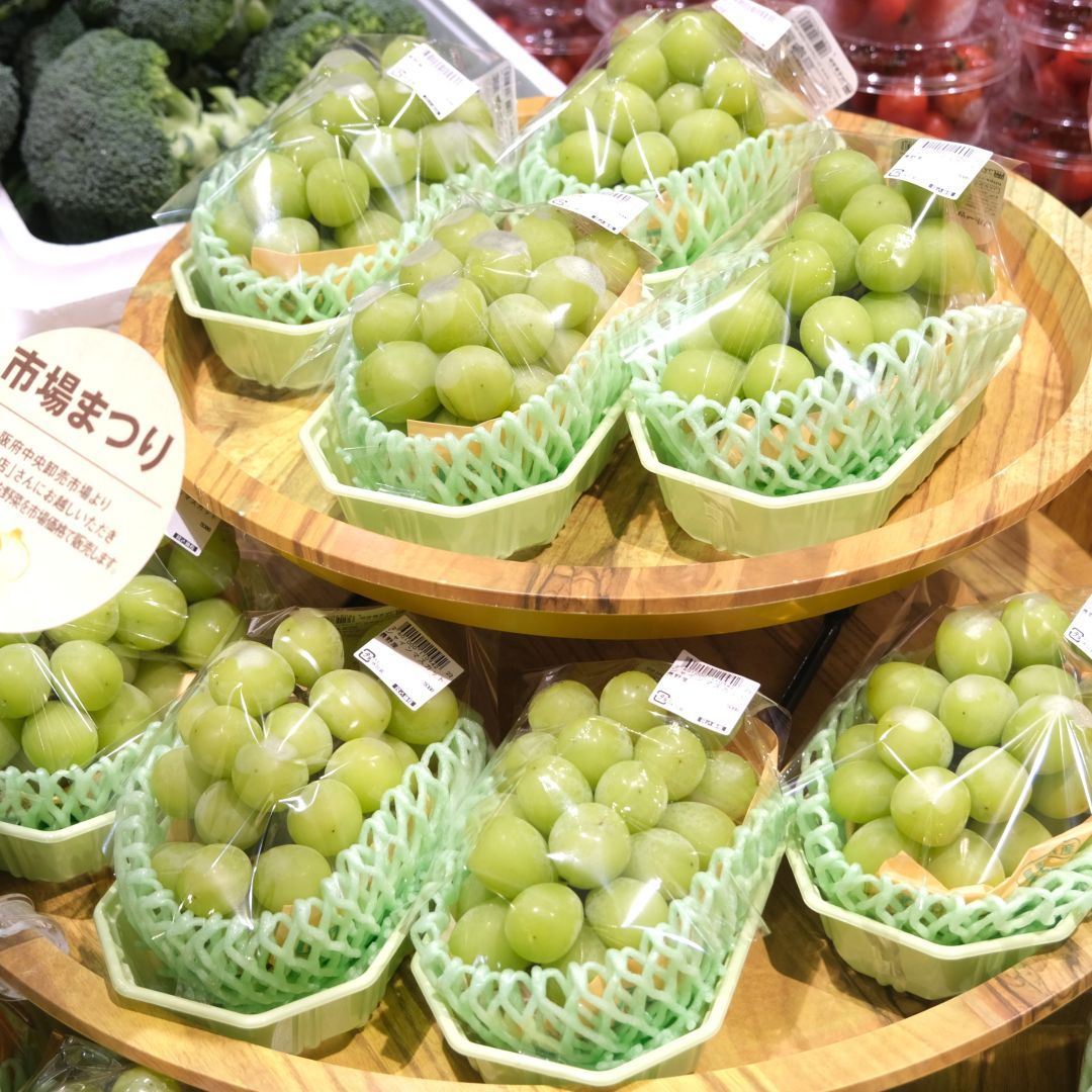 【堺北花田】林田商店さんの市場まつり開催中｜青果売場から_bg4N9f