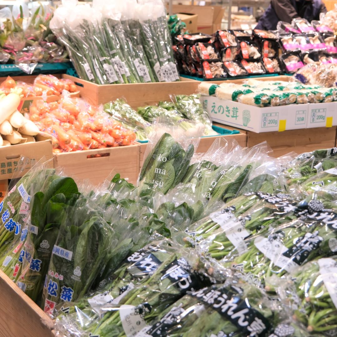 【堺北花田】林田商店さんの市場まつり開催中｜青果売場から