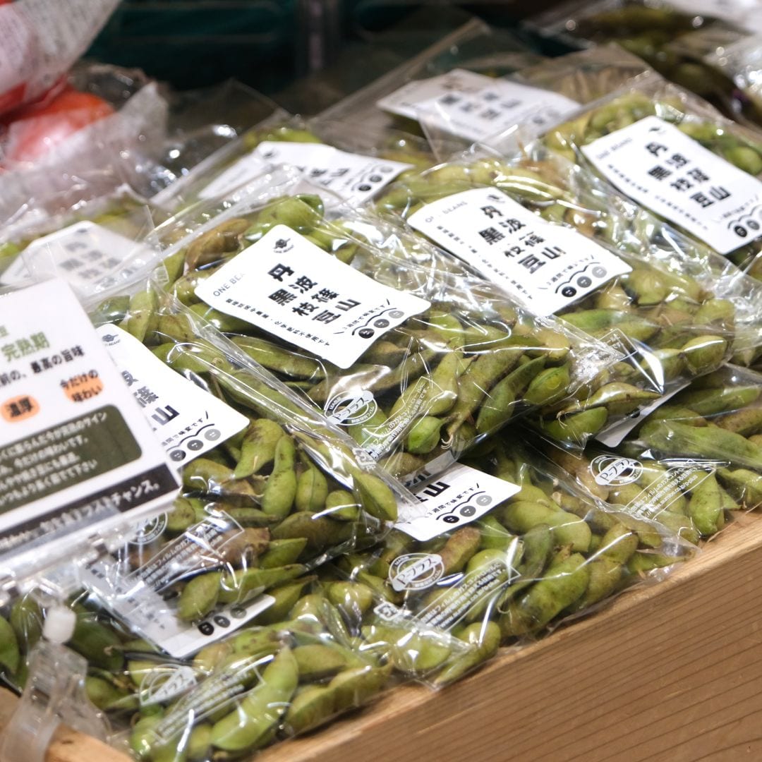 【堺北花田】ONE BEANSさんの丹波篠山黒枝豆が入荷しています｜青果売場から_mvW61l