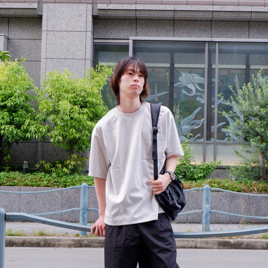 【京都山科】着心地ひんやりTシャツは夏の相棒｜スタッフコーディネート