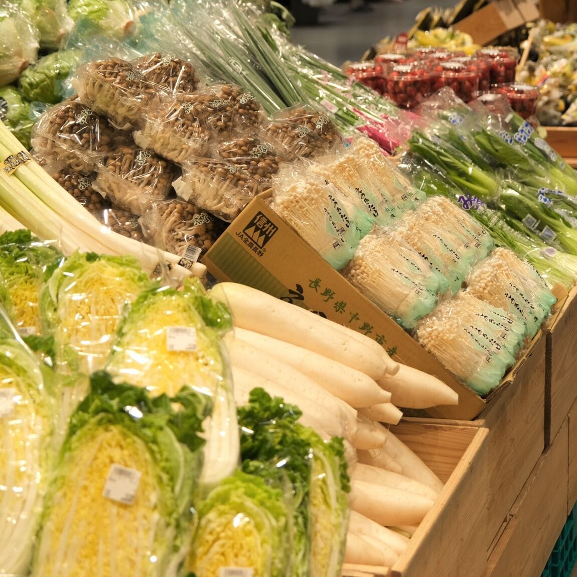 【堺北花田】林田商店さんの市場まつり開催中｜青果売場から