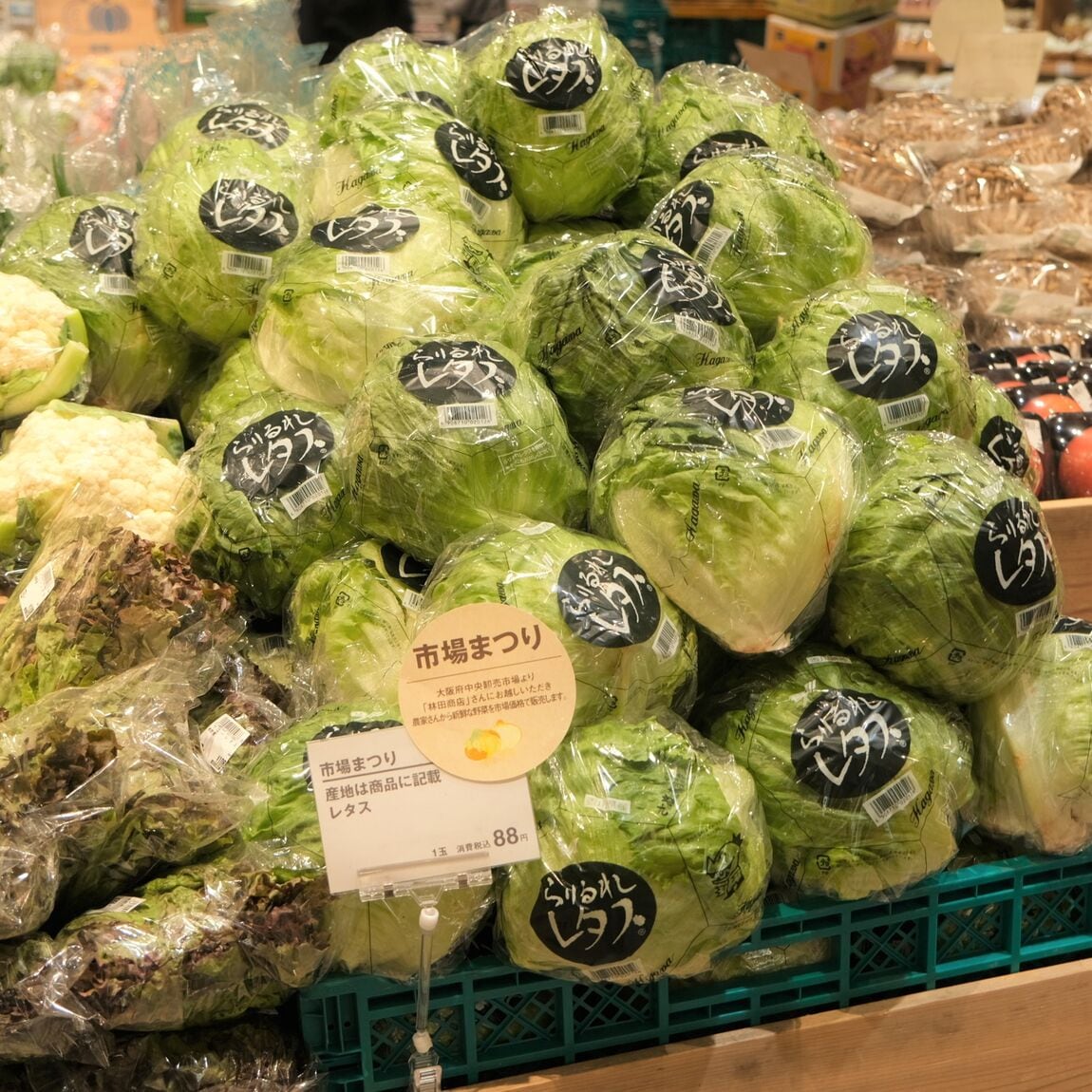 【堺北花田】林田商店さんの市場まつり開催中｜青果売場から