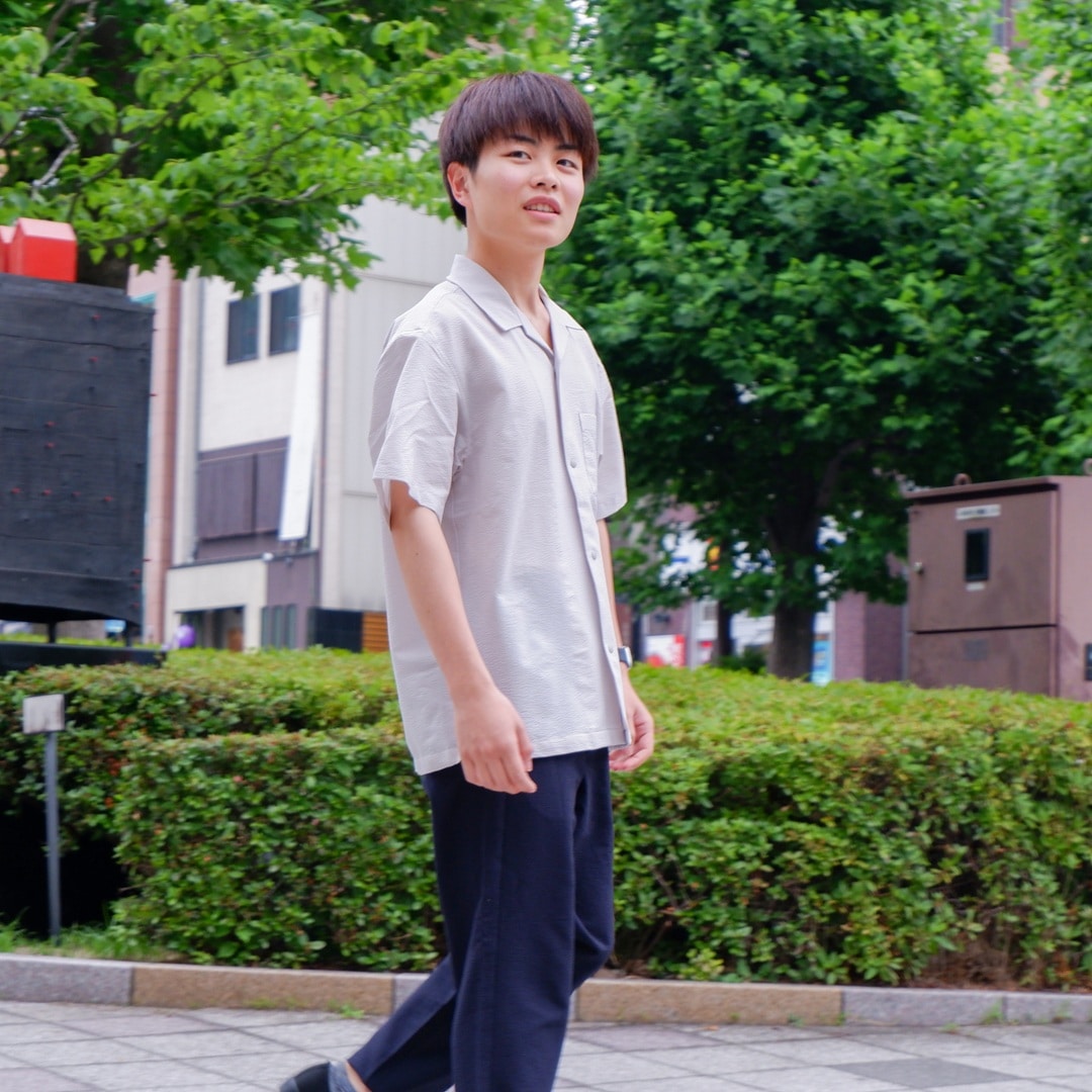 【京都山科】ガッチリタイプに最適シャツ|あの人と無印良品