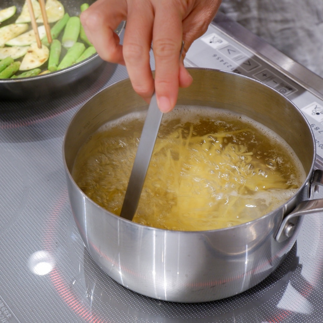 【京都山科】7分茹でのおいしさを感じて｜いっしょにつくろう