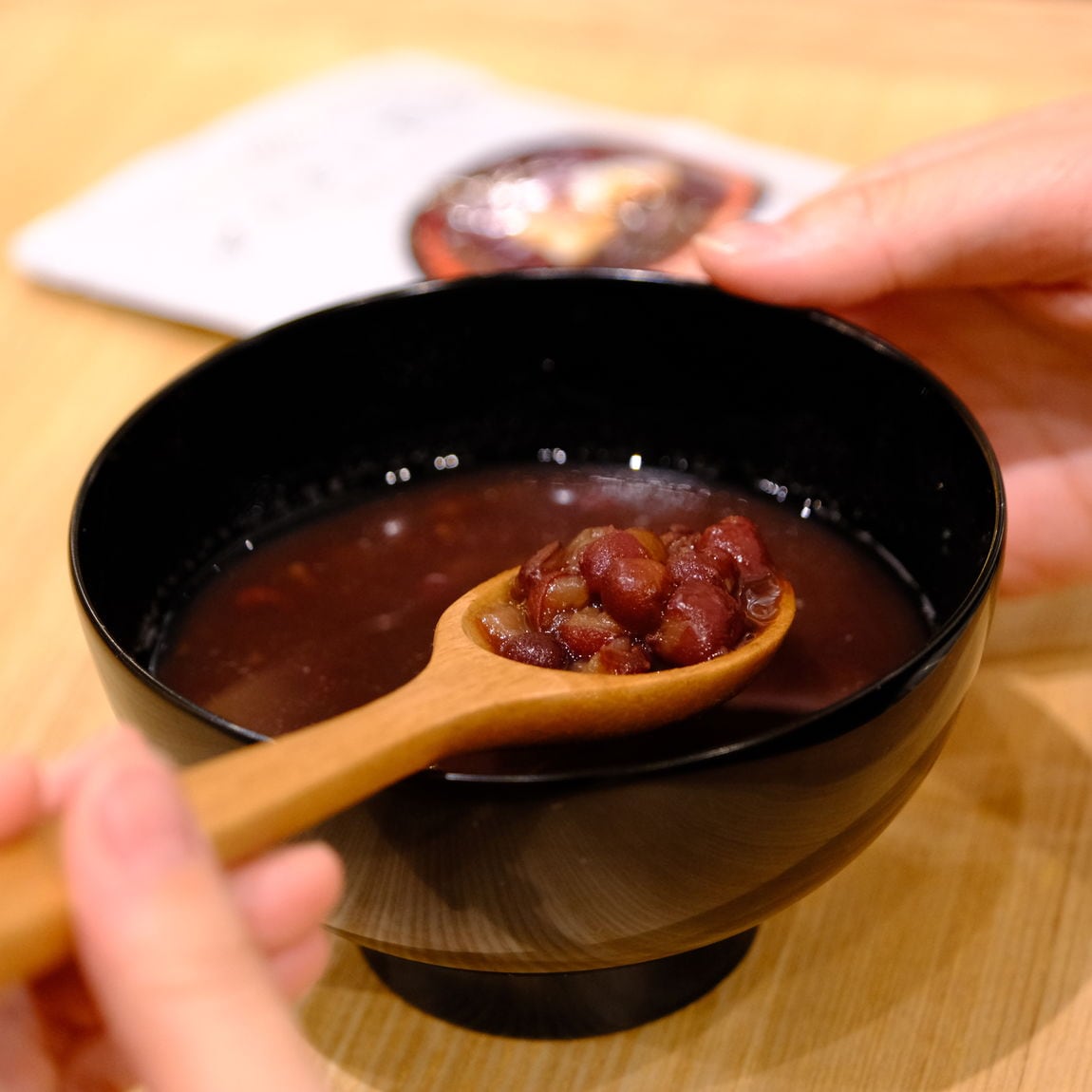 【堺北花田】小田垣商店の黒豆を量り売りします