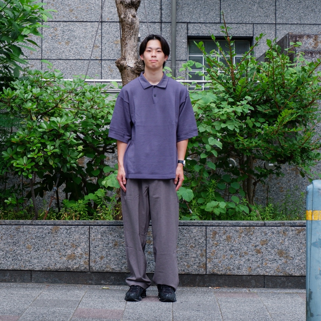 【京都山科】半袖も表情違いでたのしむ｜スタッフコーディネート_hpF969