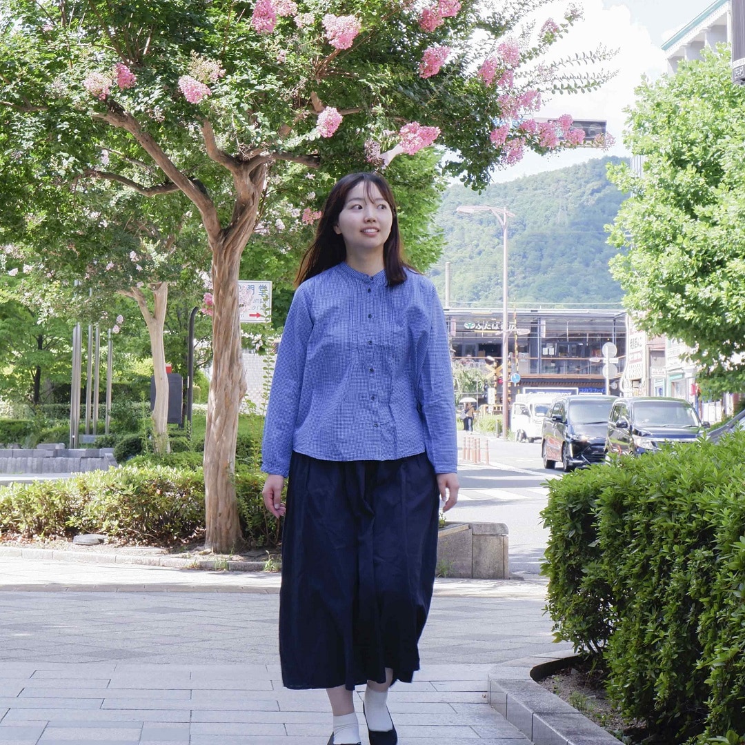 【京都山科】綿には綿の涼しさがある｜スタッフコーディネート
