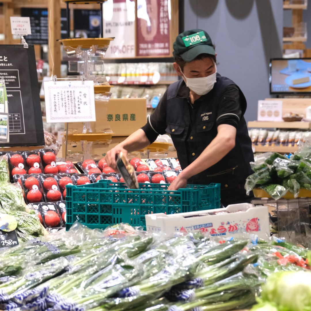 【堺北花田】林田商店さんの市場まつり開催中｜青果売場から  _x3TwmZ