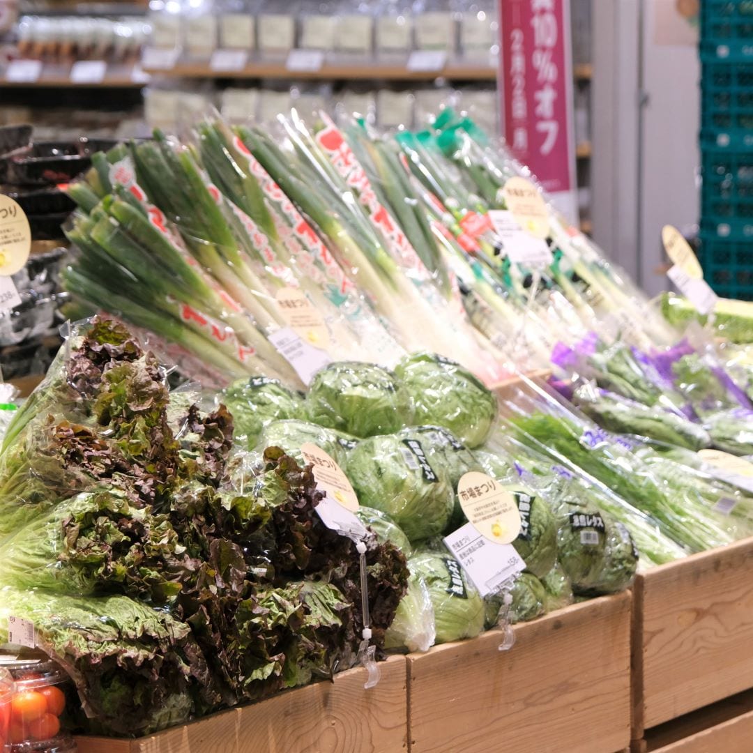 【堺北花田】林田商店さんの市場まつり開催中｜青果売場から