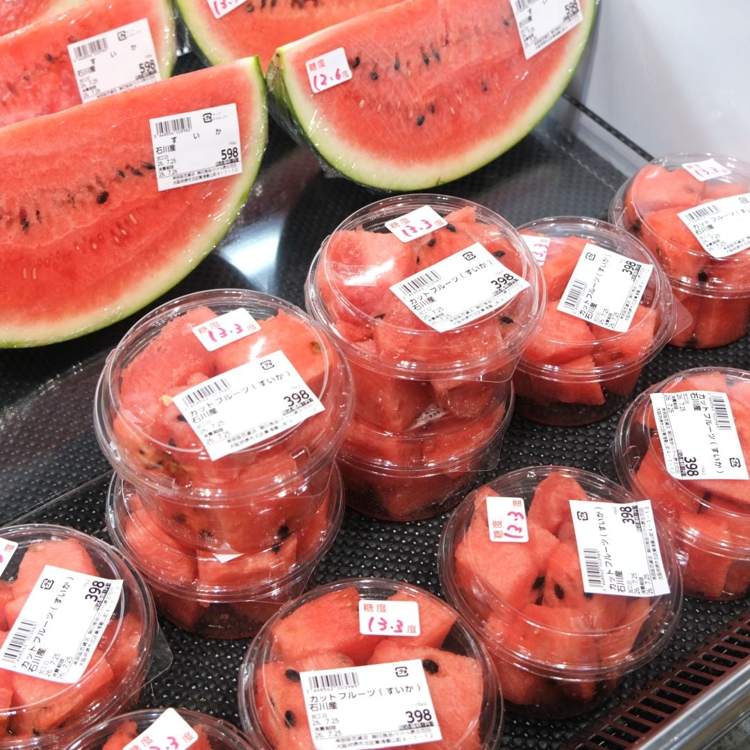 【堺北花田】林田商店さんの市場まつり開催中｜青果売場から_kgNNU9