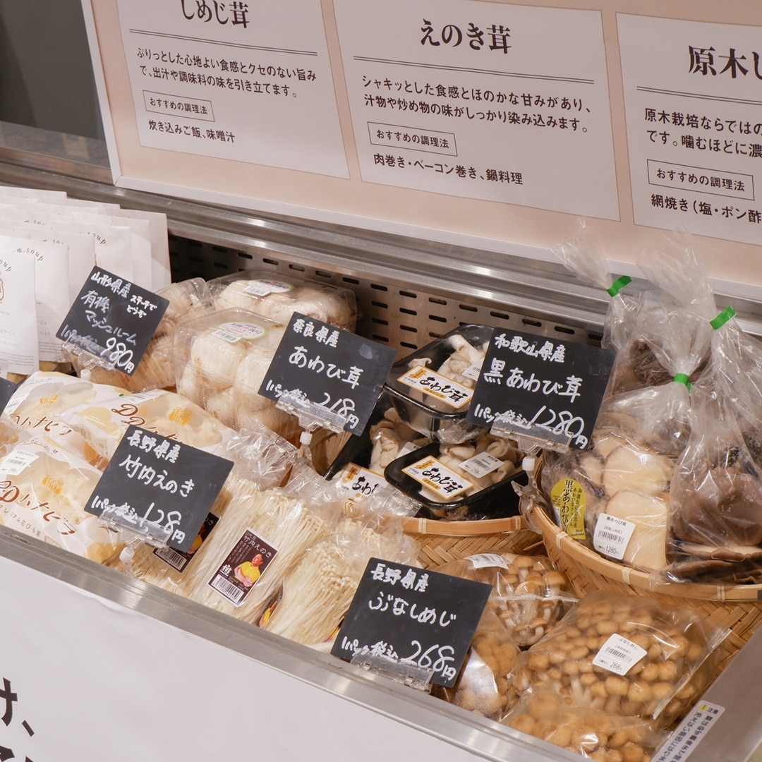 【京都山科】いつもはない、きのこ大集合｜食品売場より_Q05sEA
