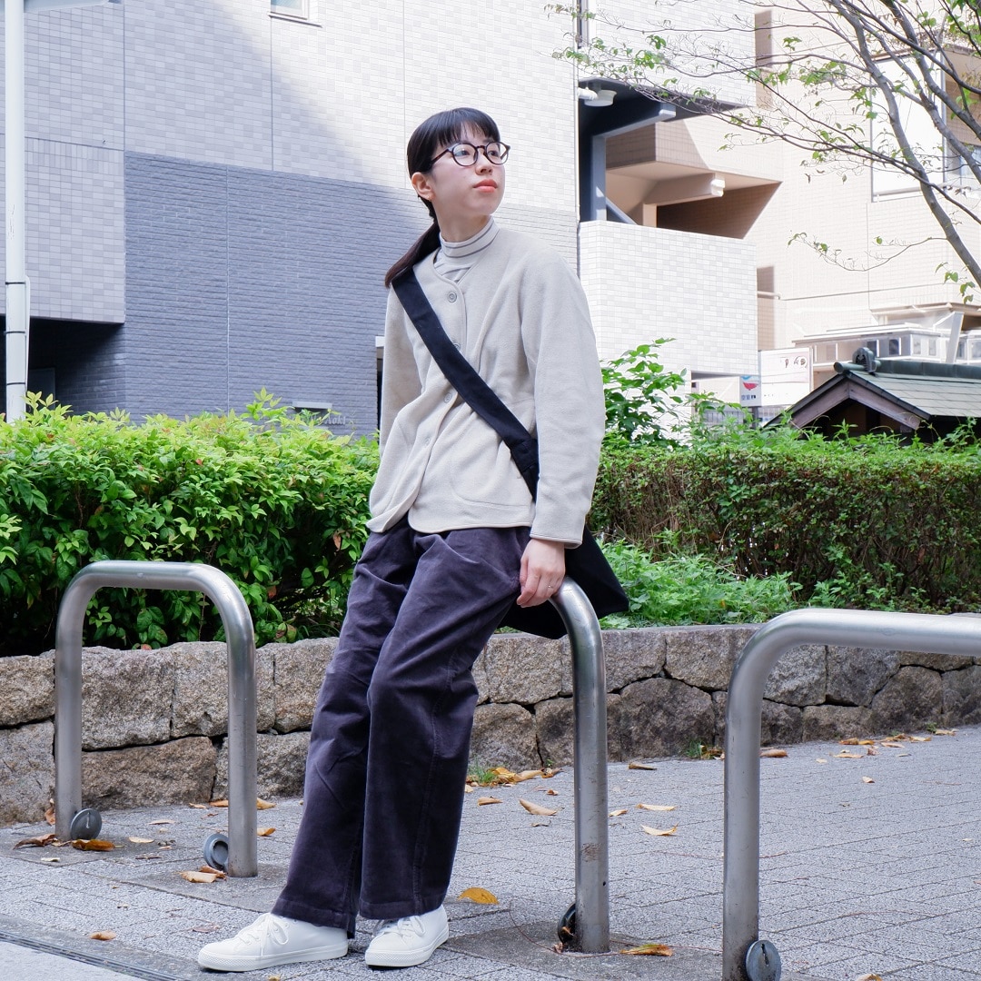 【京都山科】フリースがあるとほっとする｜スタッフコーディネート