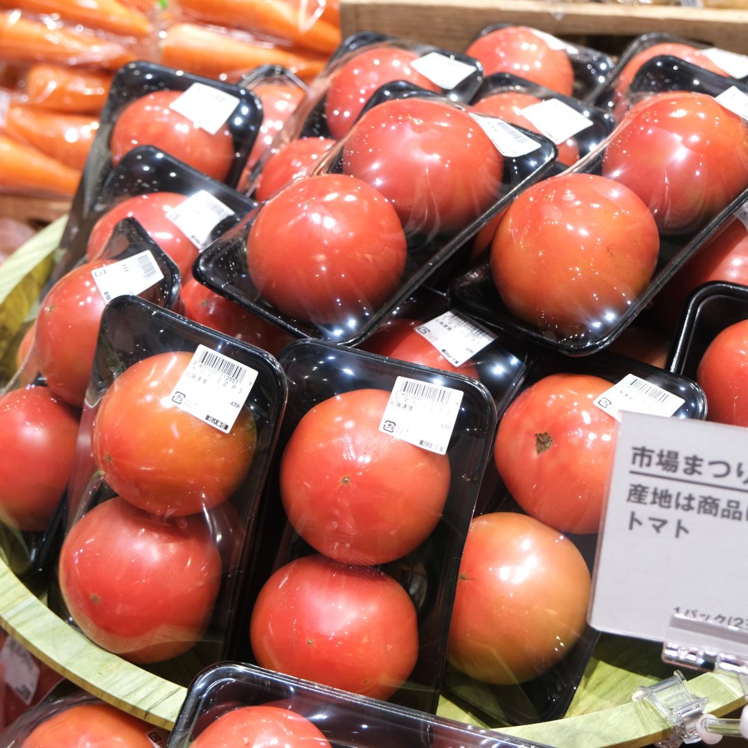 【堺北花田】林田商店さんの市場まつり開催中｜青果売場から_bd3YPy
