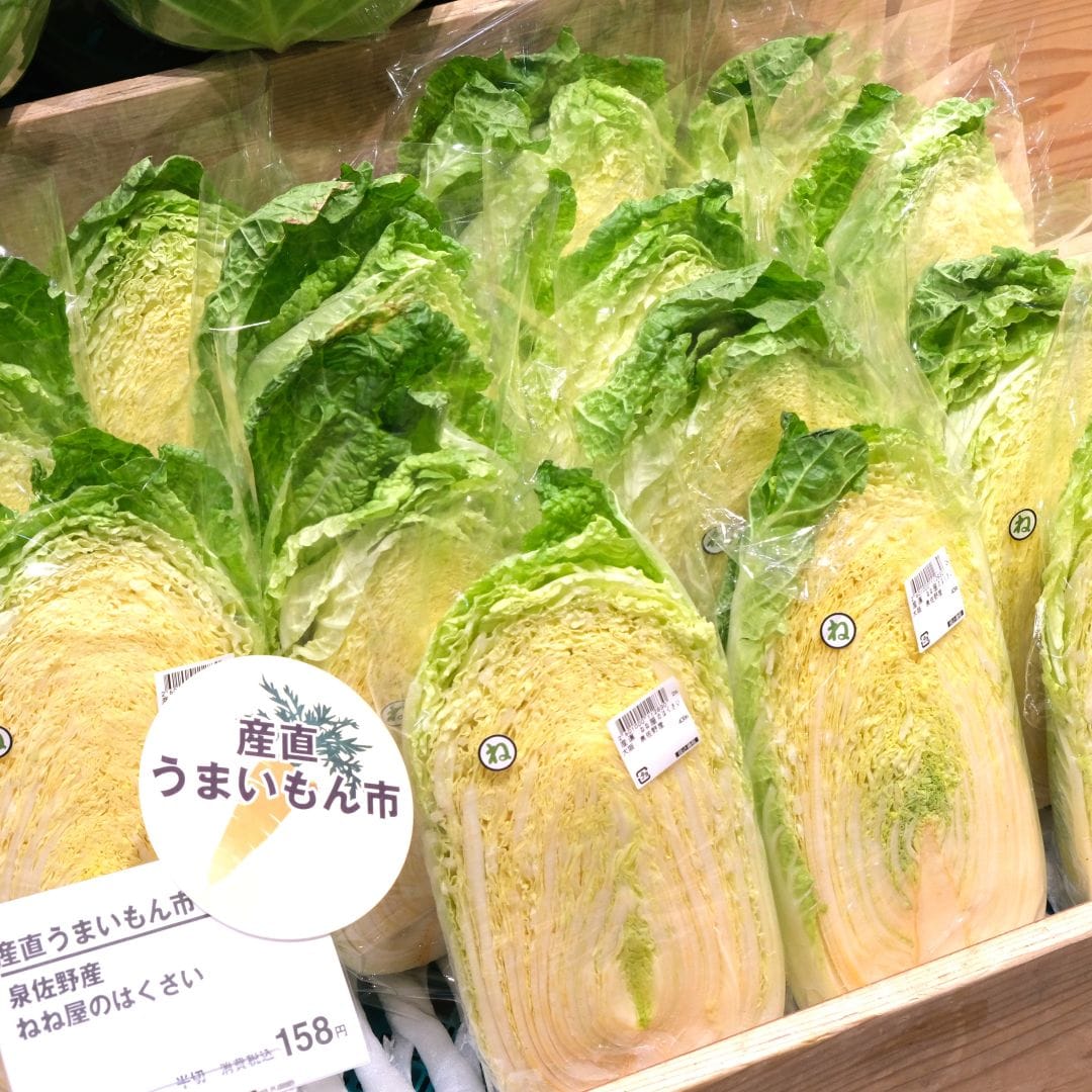 【堺北花田】産直うまいもん市開催中｜青果売場から