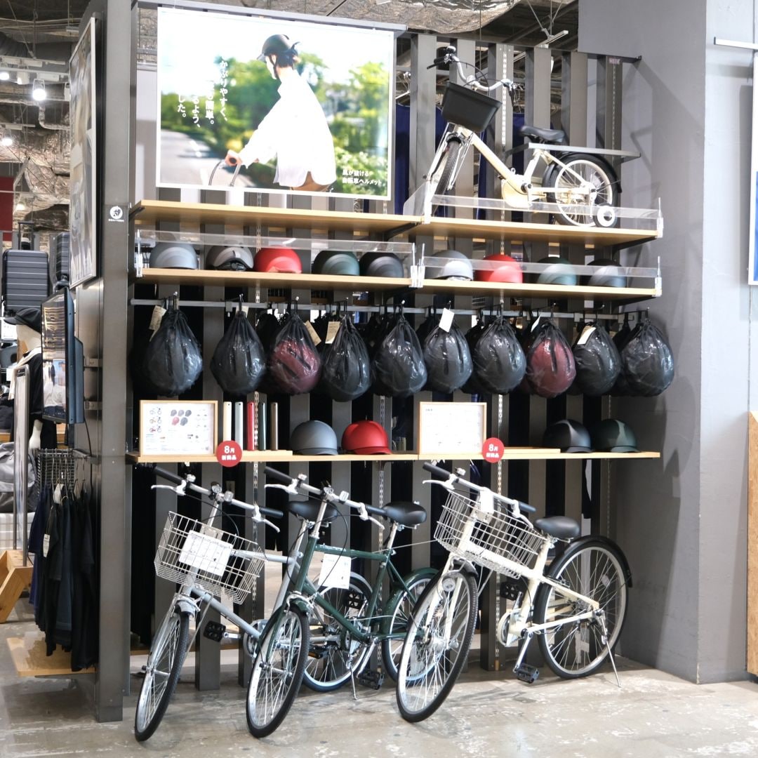 【堺北花田】『風が抜ける自転車ヘルメット』できました。｜新商品_x7lJ6z