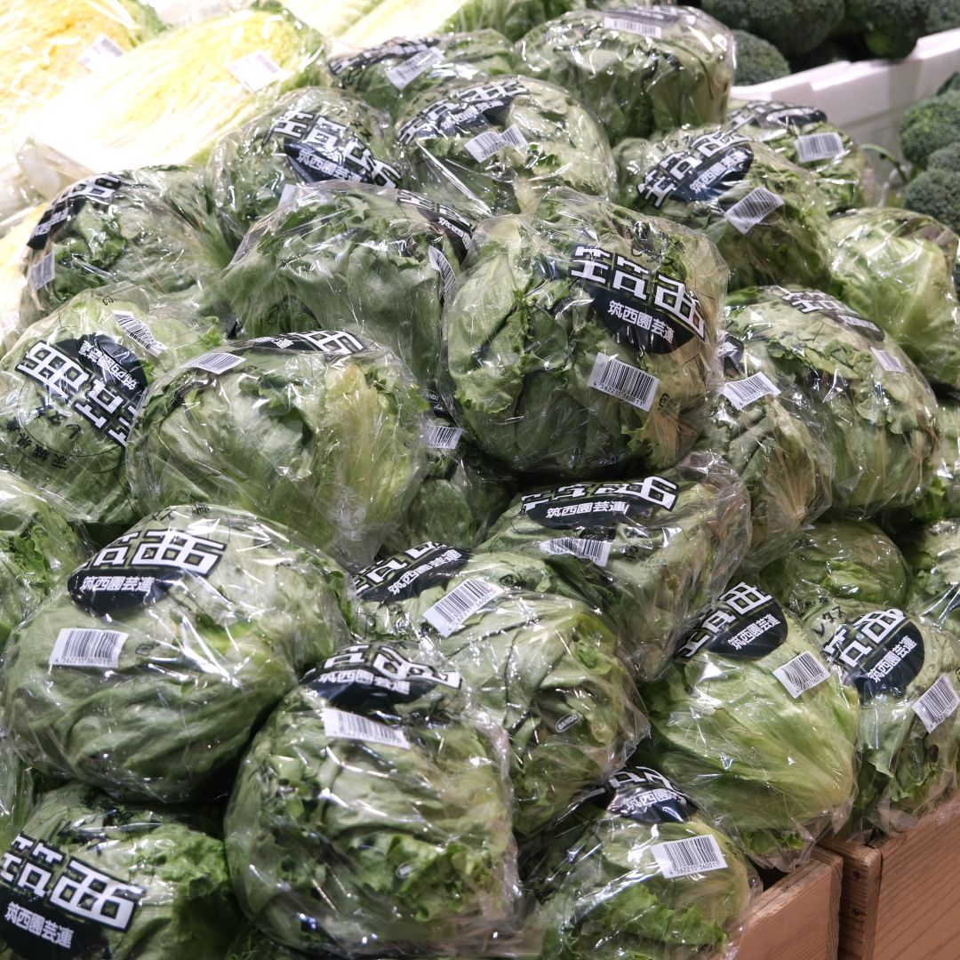 【堺北花田】林田商店さんの市場まつり開催中｜青果売場から