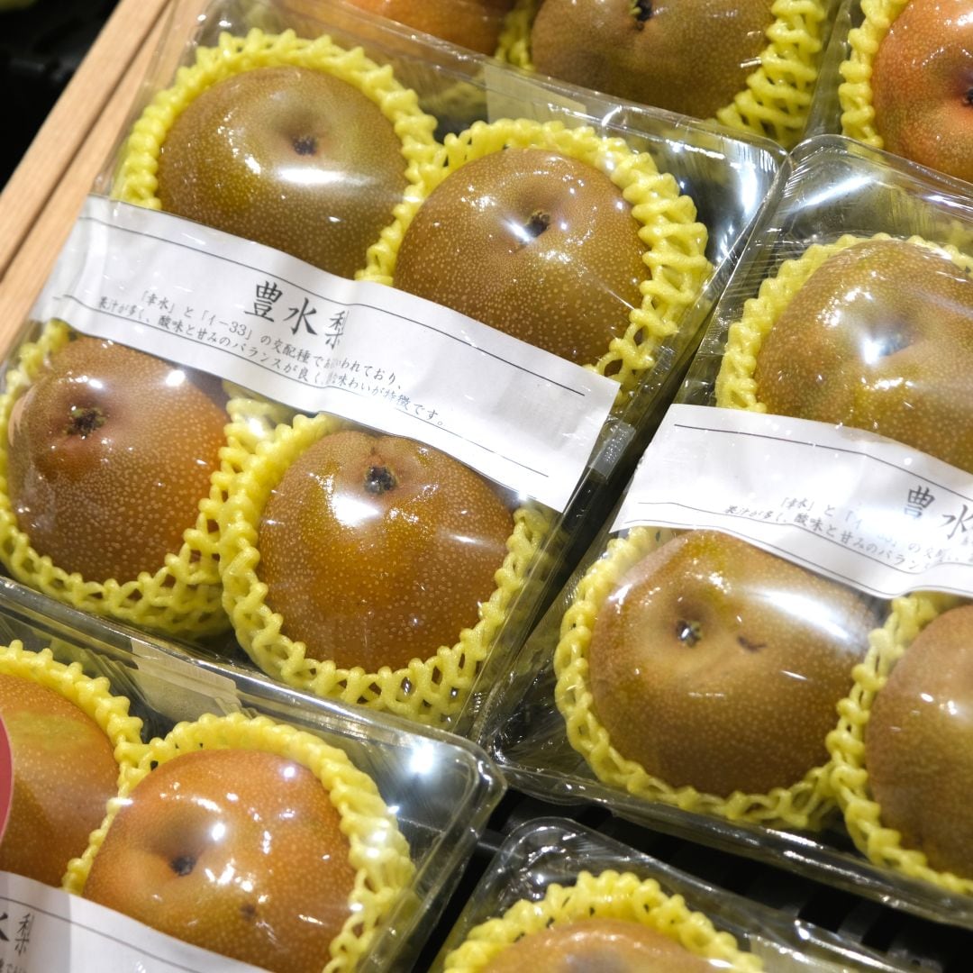 【堺北花田】秋の味覚、梨が勢揃いしました｜青果売場から_Jm52Zl