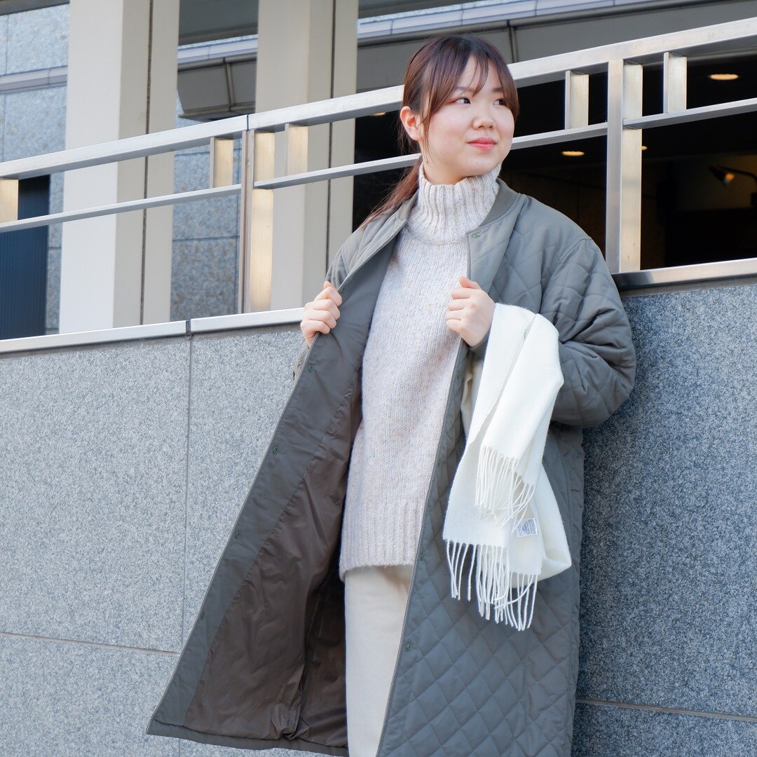 【京都山科】アウターもインナーも楽しみたい｜スタッフコーディネート