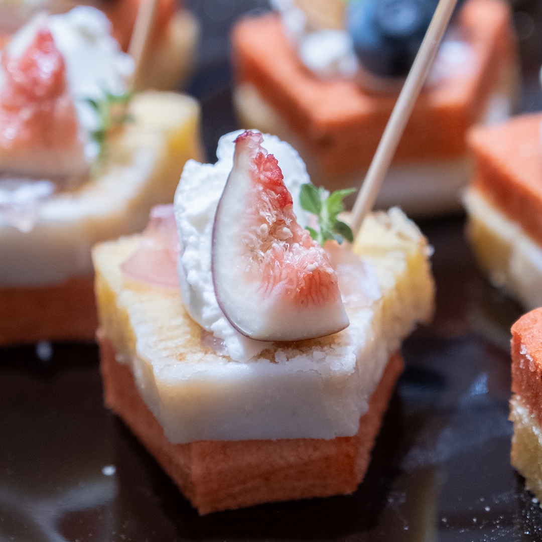 【アルパーク】バウムでつくる、ひとくちごほうびピンチョス｜無印食品 家庭科クラブ_bq8e30
