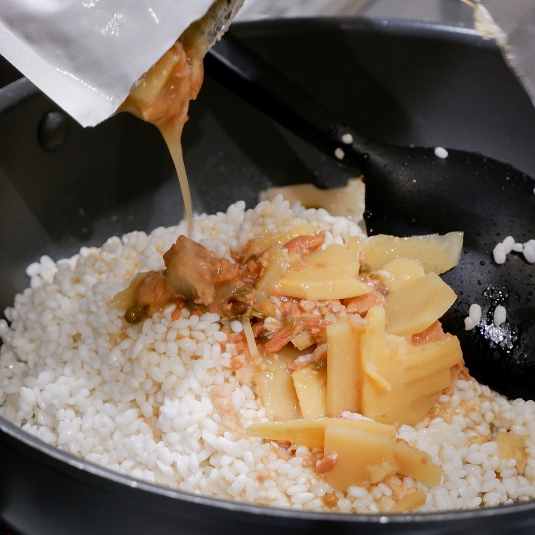 【京都山科】手軽に主役級。せいろでおこわ|いっしょにつくろう