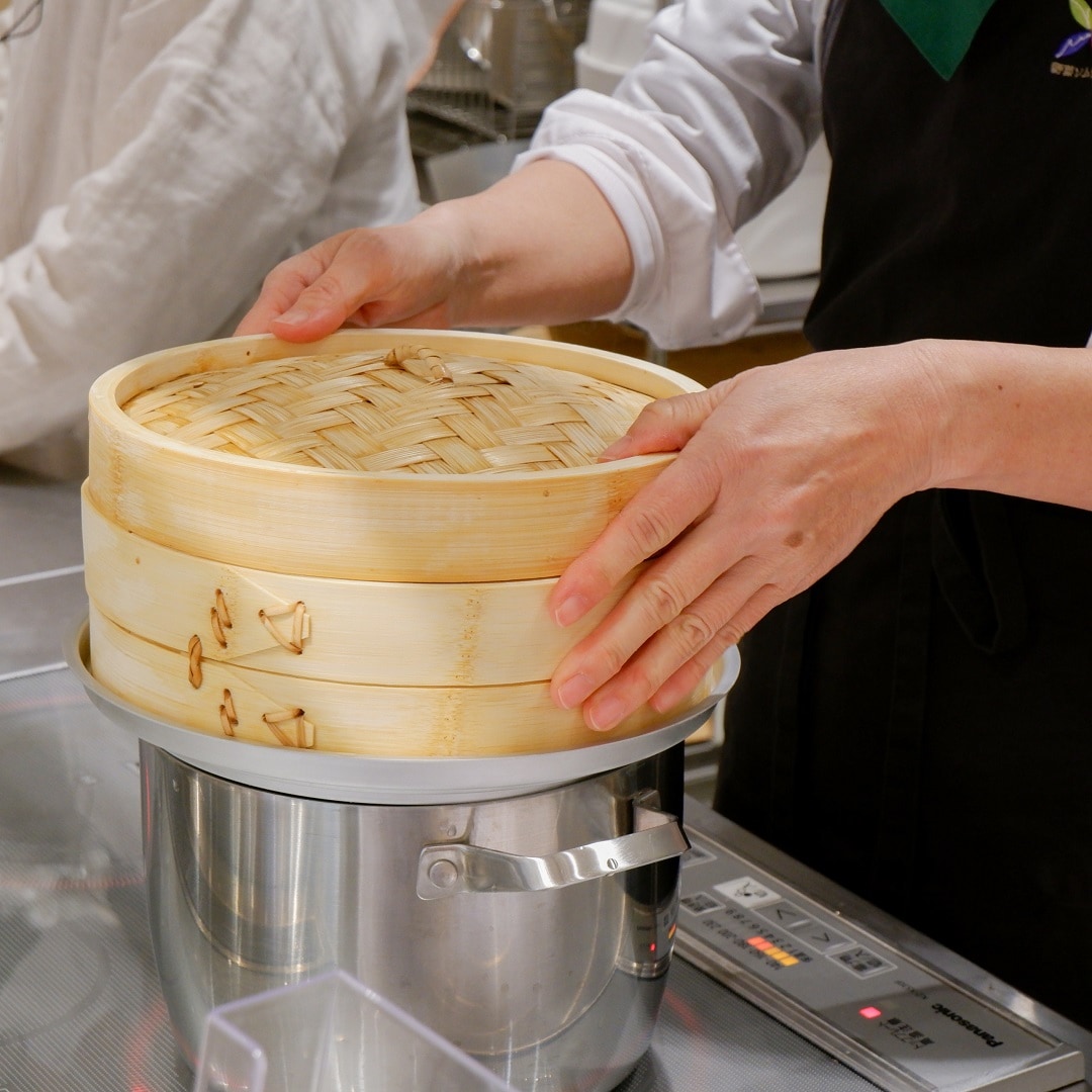 【京都山科】手軽に主役級。せいろでおこわ|いっしょにつくろう