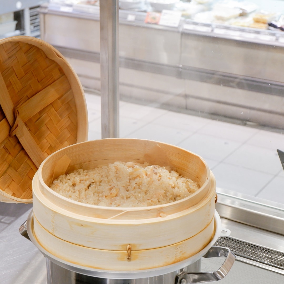 【京都山科】手軽に主役級。せいろでおこわ|いっしょにつくろう