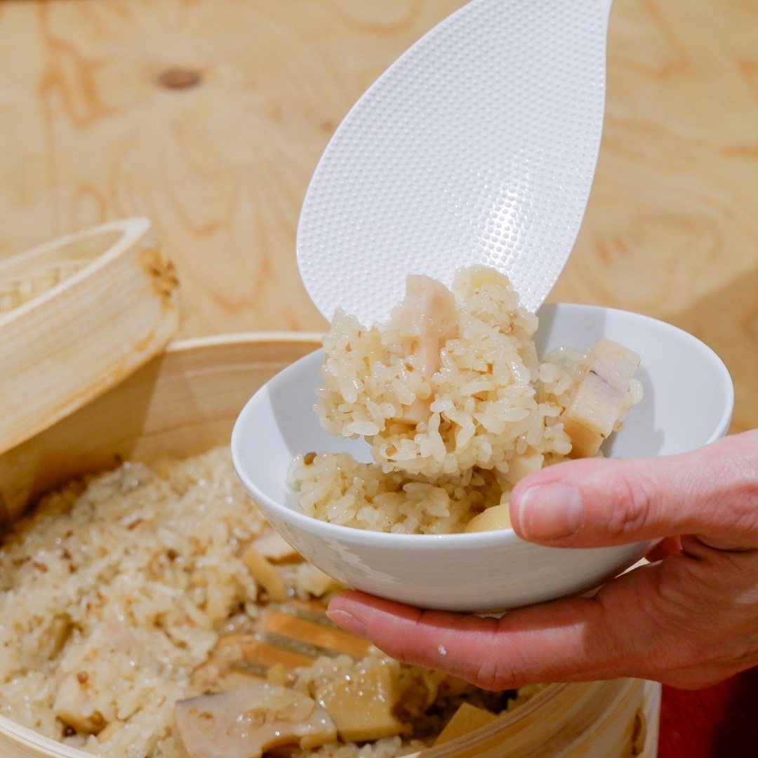 【京都山科】手軽に主役級。せいろでおこわ|いっしょにつくろう