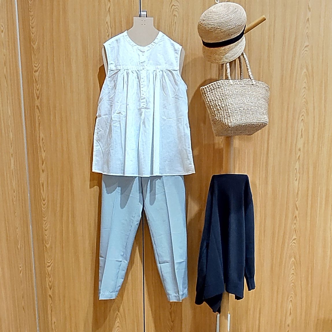 【アリオ倉敷】強撚ノースリーブとパンツ