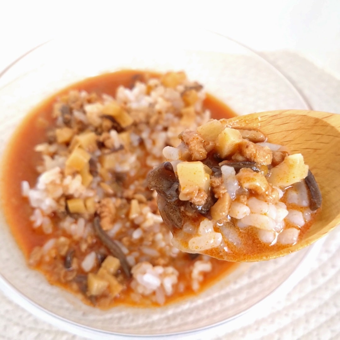 【イオンモール鈴鹿】簡単おうちごはん｜ごはんにかける　冷やしごま豆乳担々スープ
