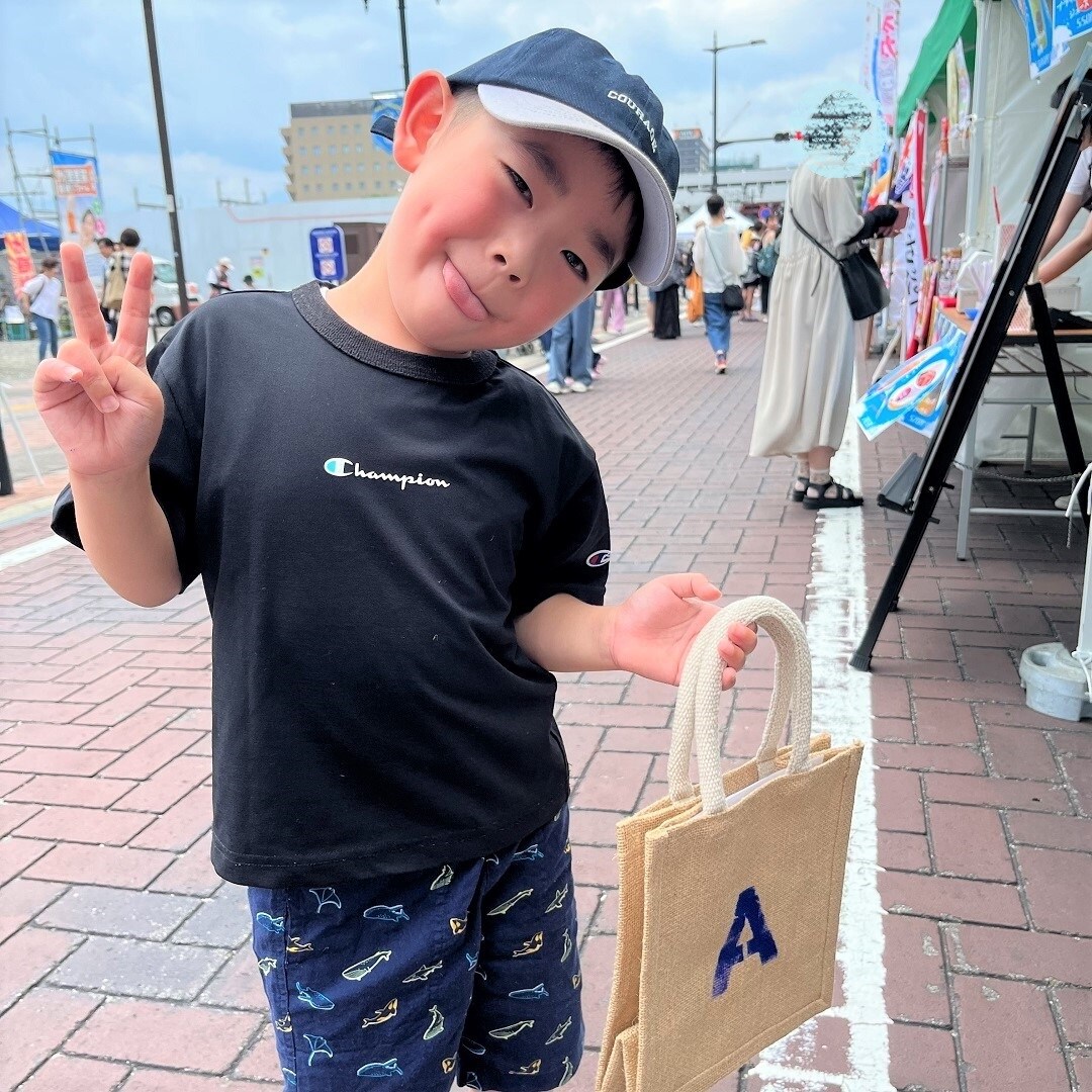 【エスパル福島】7月6日ナツフェスinえきまえ2025　ステンシルでオリジナルバッグを作るワークショップ｜イベントレポート