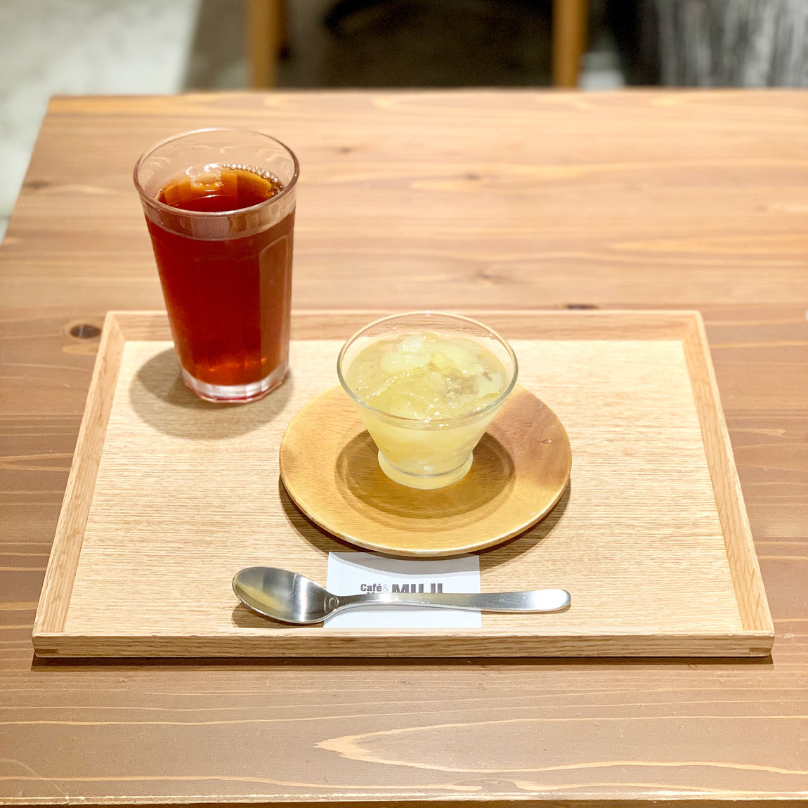 【Café＆Meal MUJI近鉄四日市】文旦ゼリー