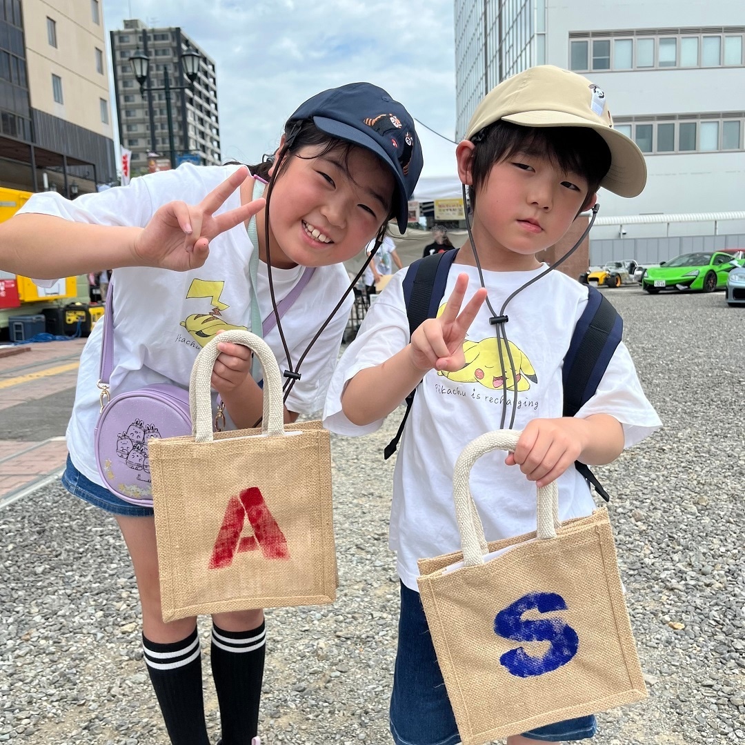 【エスパル福島】7月6日ナツフェスinえきまえ2025　ステンシルでオリジナルバッグを作るワークショップ｜イベントレポート