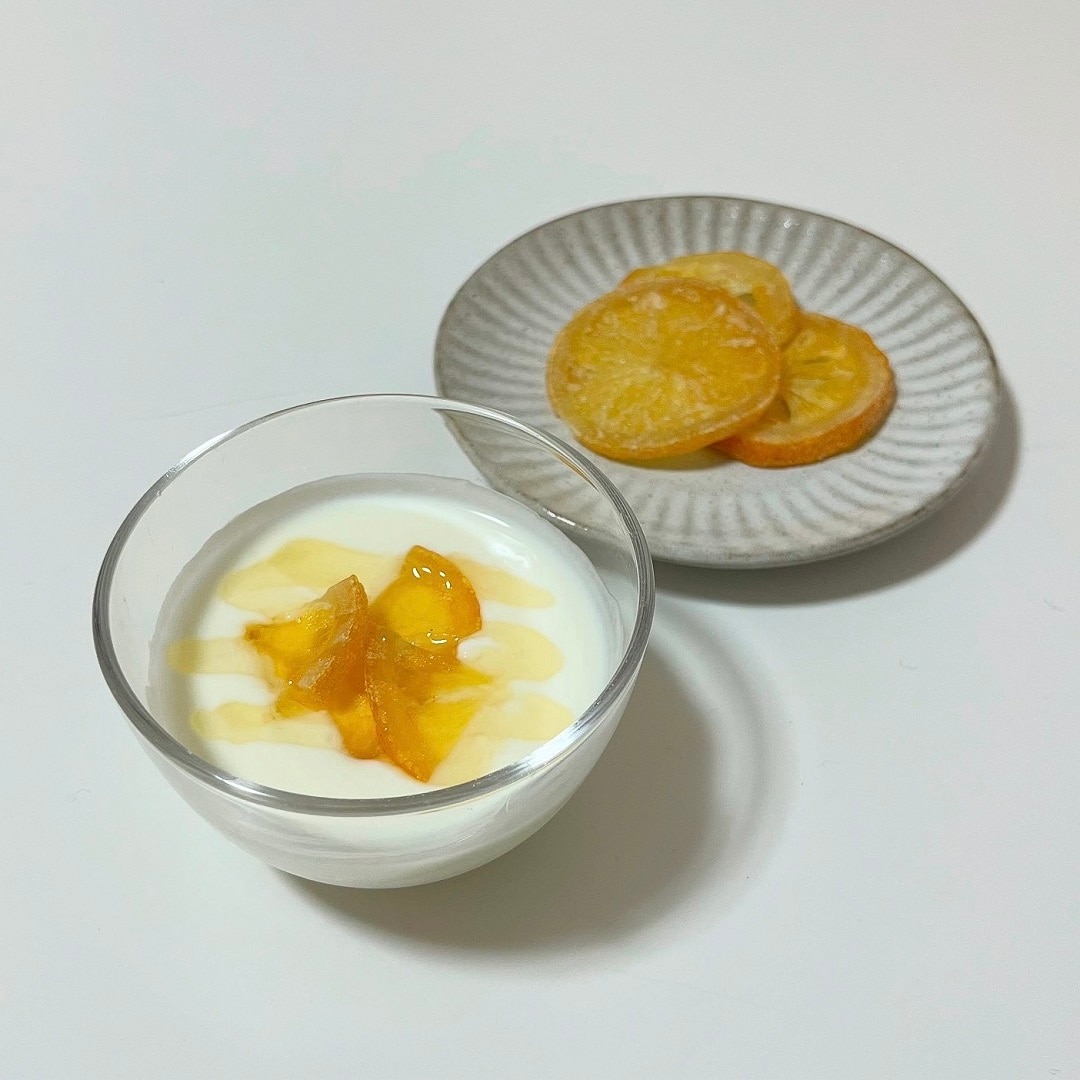 ドライフルーツレモンとヨーグルト