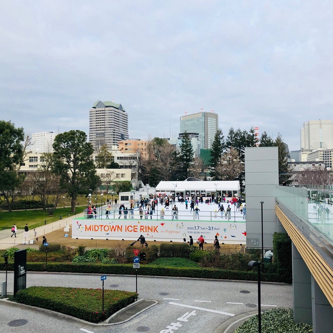 【IDÉE六本木店】ICE RINK ぽすたー屋外