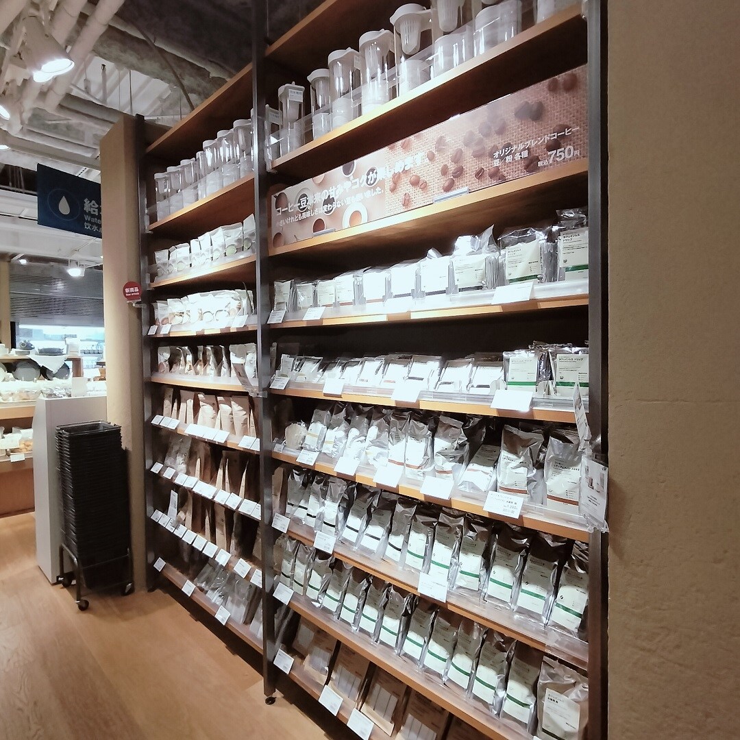 コーヒー豆売り場