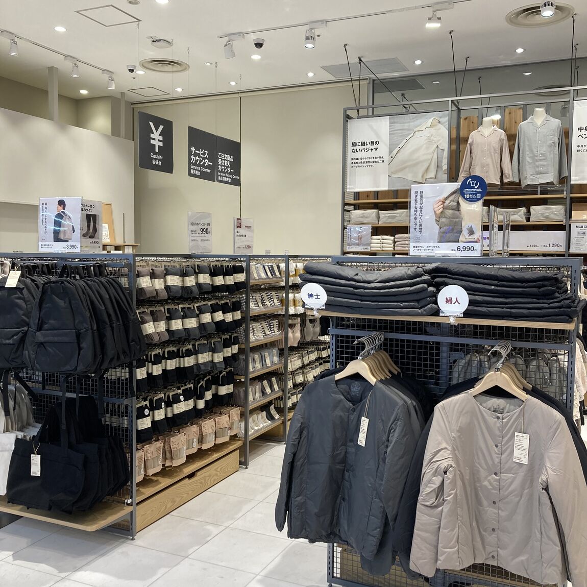 衣服売場の写真