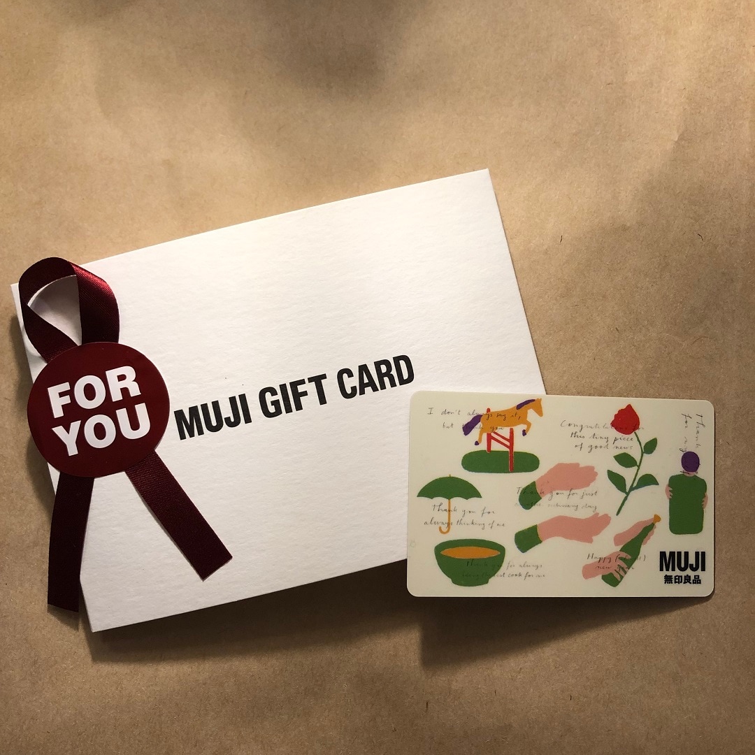 【酒田POP-UP STORE】MUJI GIFT CARDのご紹介