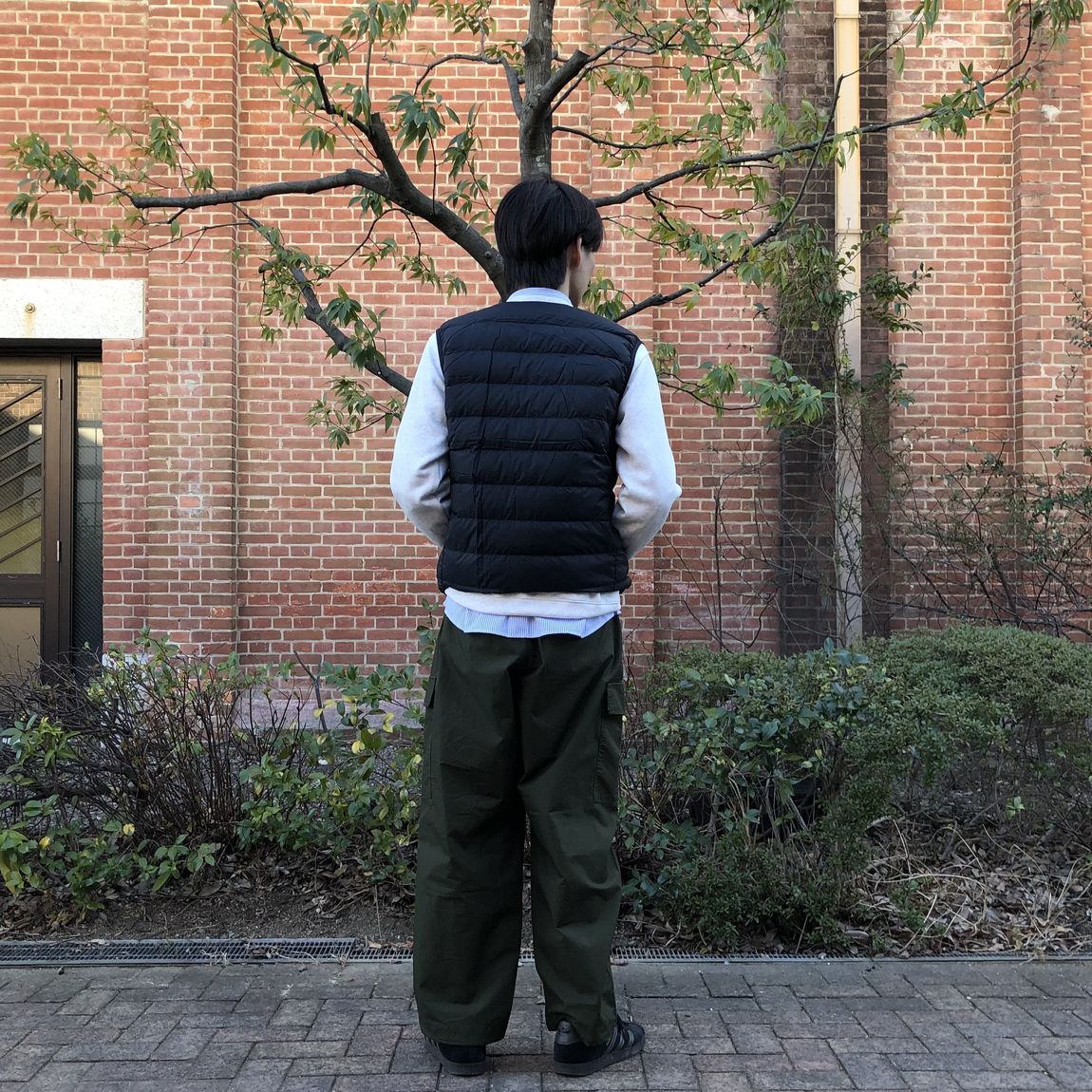 全体の後ろ姿