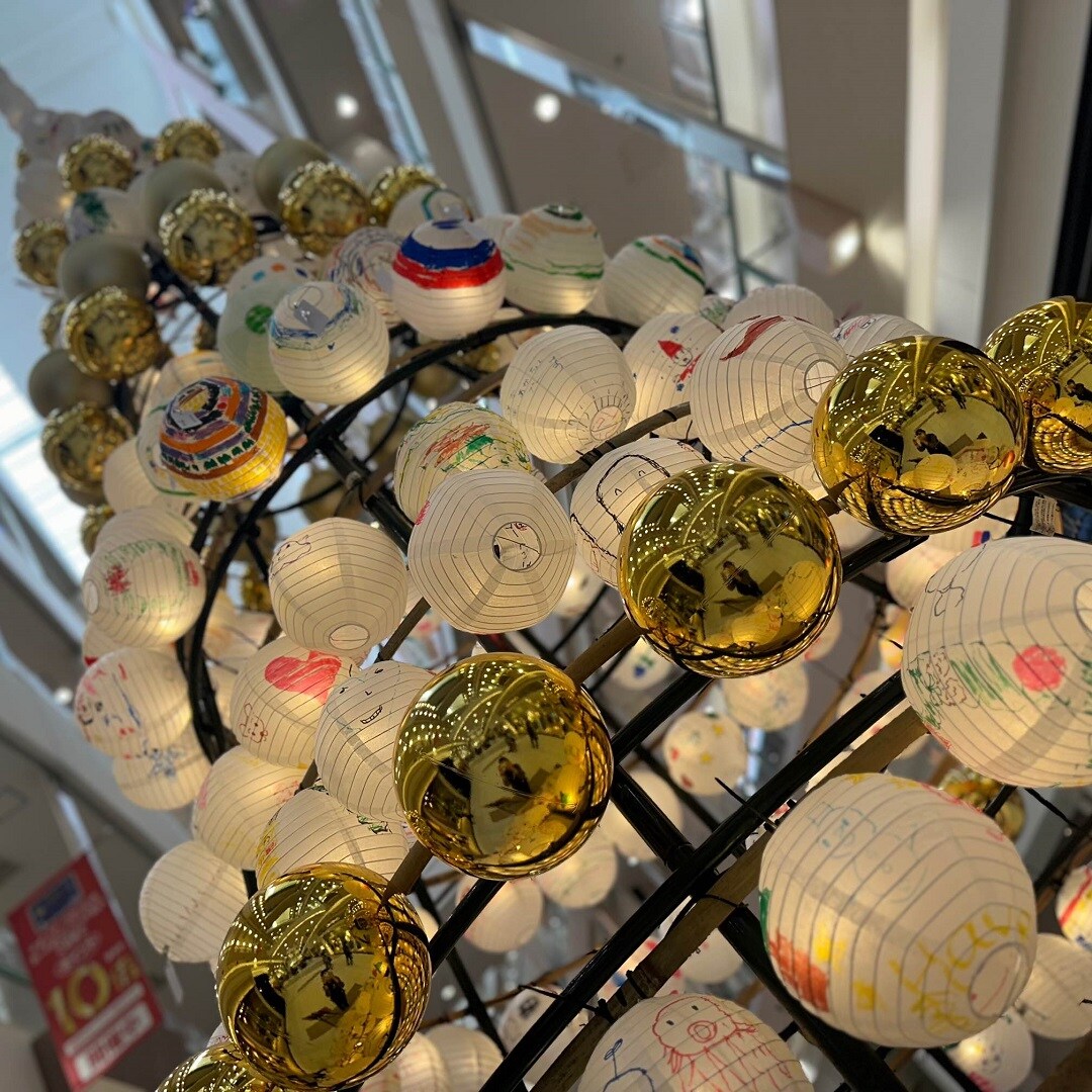 イオンモール熱田のクリスマスツリー