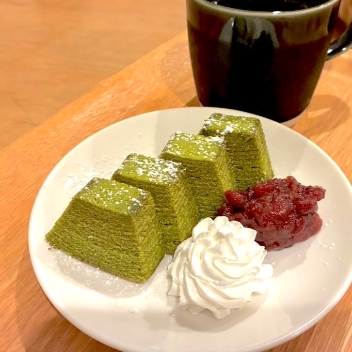 【パークプレイス大分】抹茶バウム アレンジレシピのご紹介_FLhg3Z