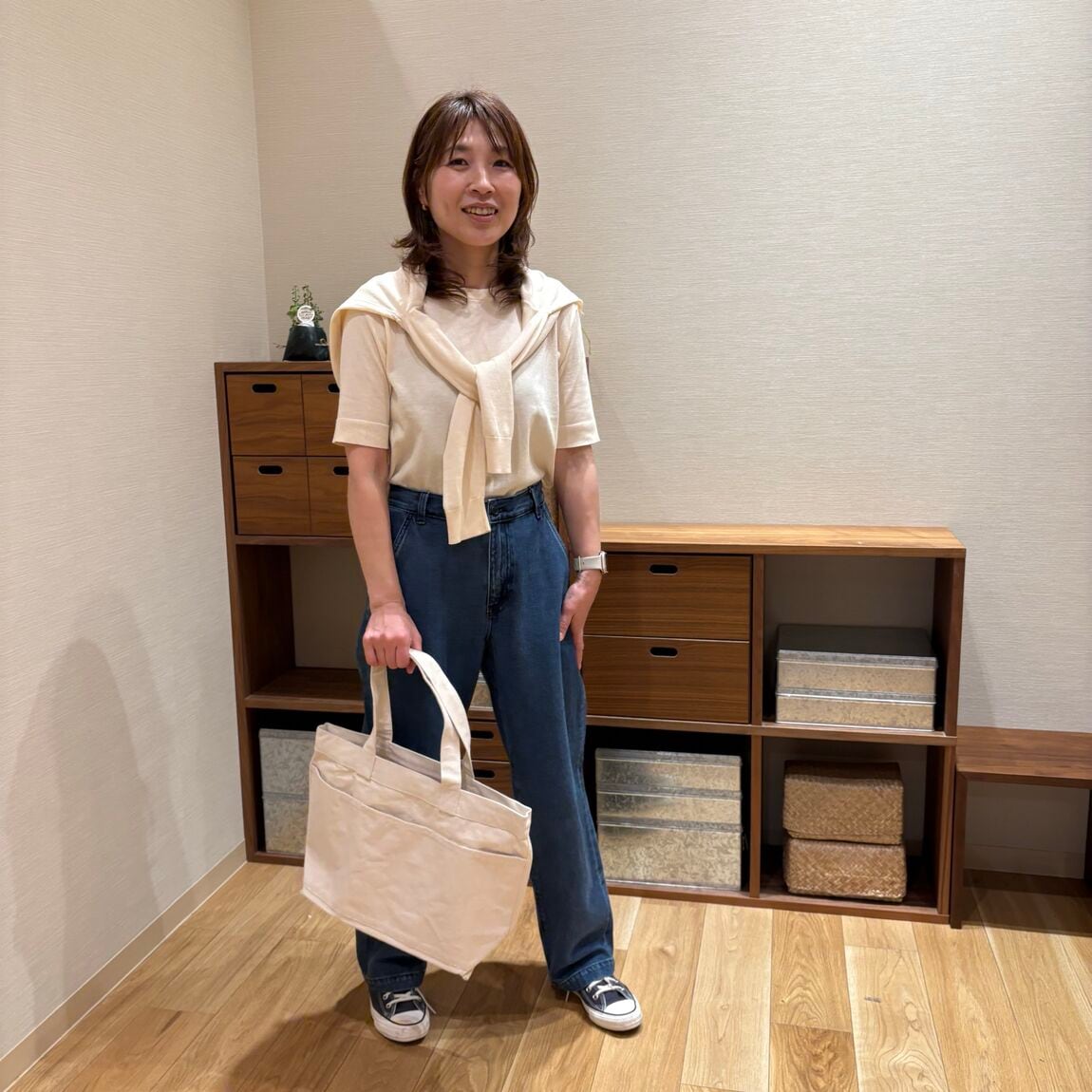 スタッフスナップ身長161cm