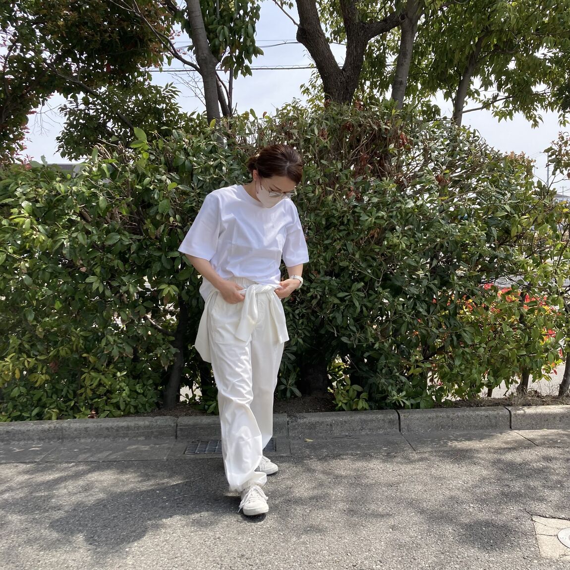 白全身