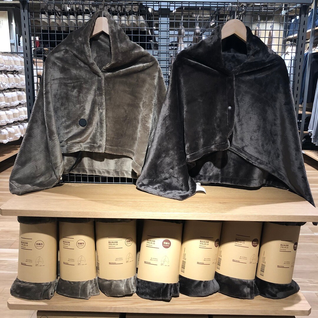 洗えるUSBブランケットの売場