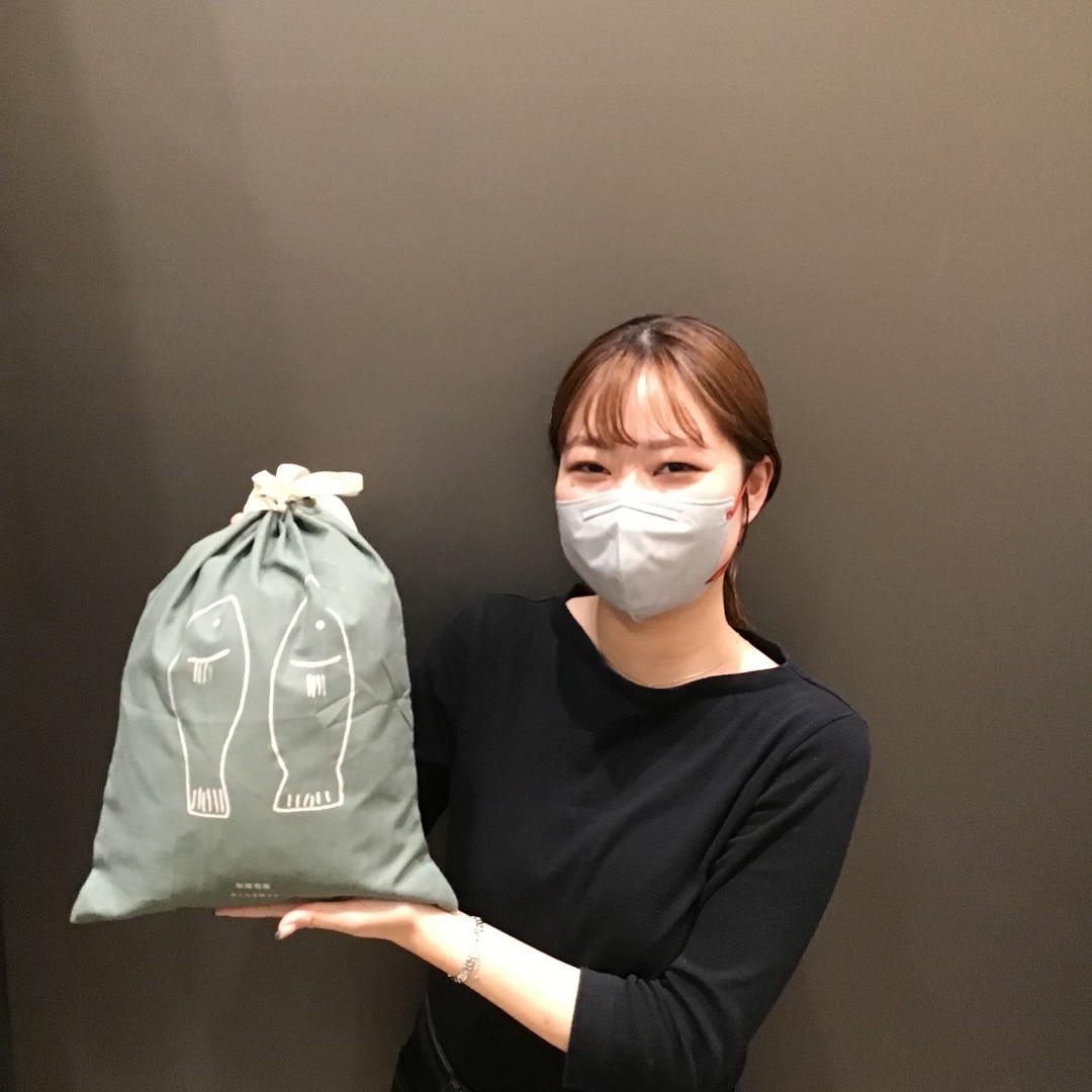 【イオンモール佐野新都市】　残糸で作った巾着袋