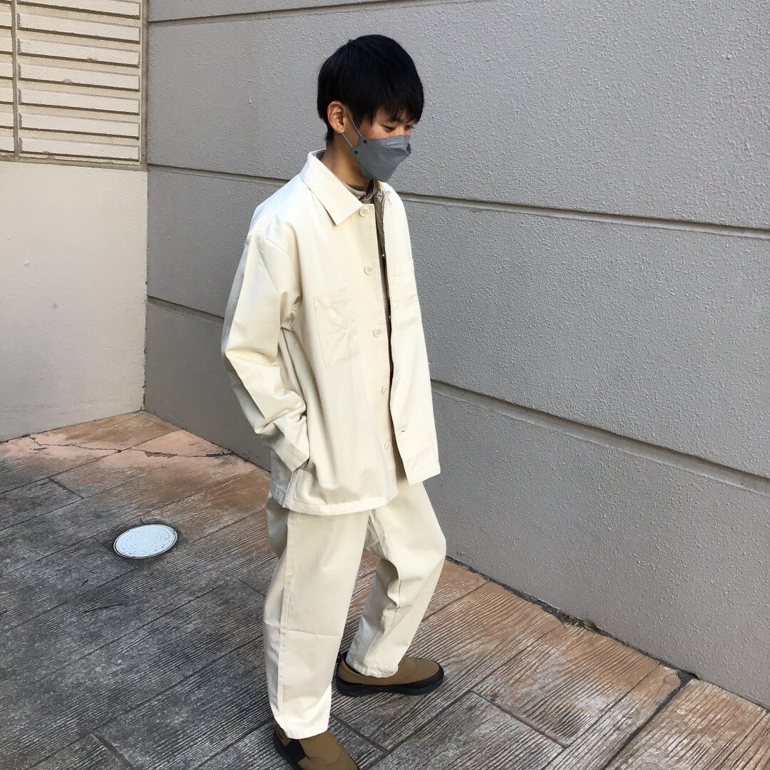カポック　全身　紳士